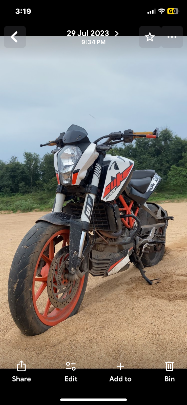 KTM 125 2019 model